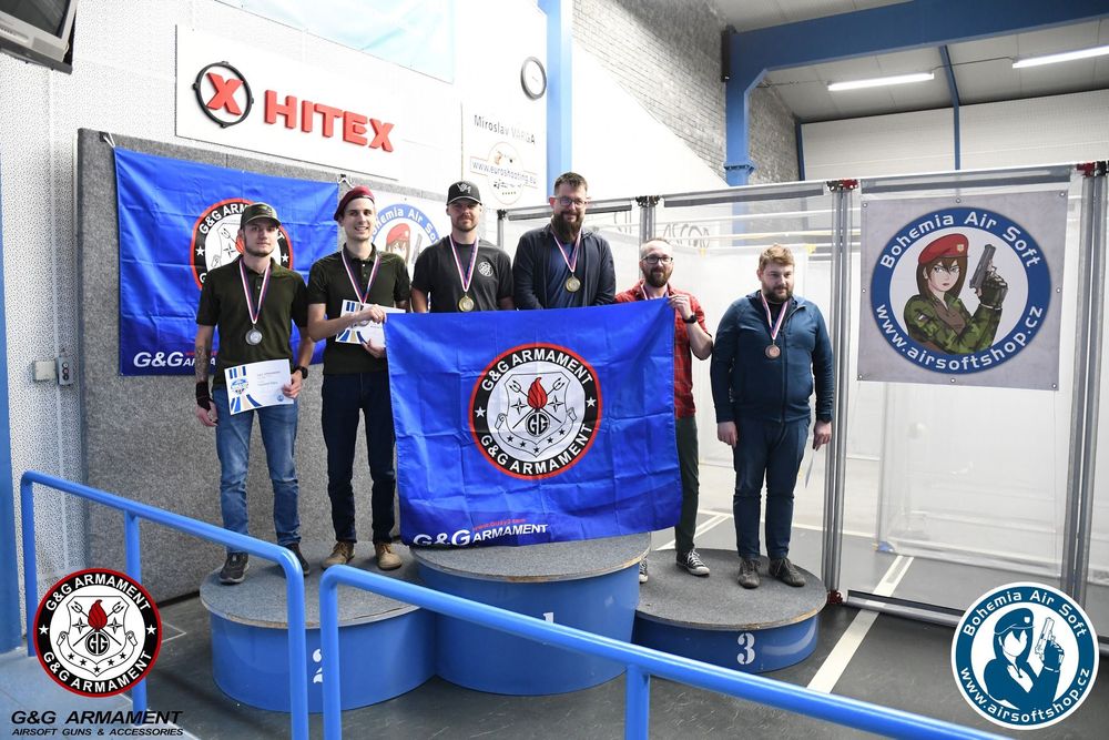 G&G CQB Shooting Competition 2025 - Vítězové